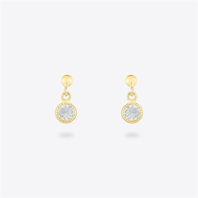 K10イエローゴールド ピアス