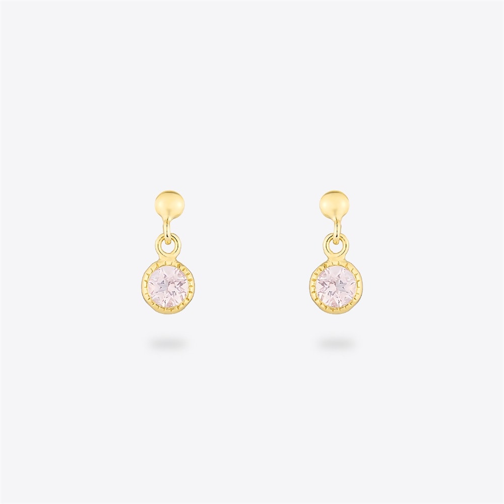 K10イエローゴールド ピアス