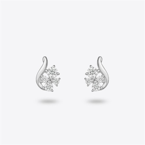 K10ホワイトゴールド ピアス