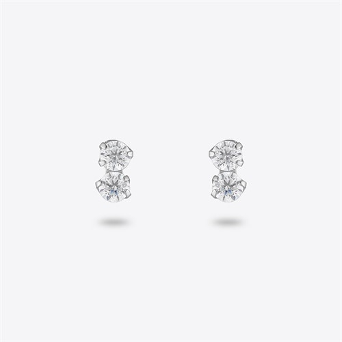 K10ホワイトゴールド ピアス