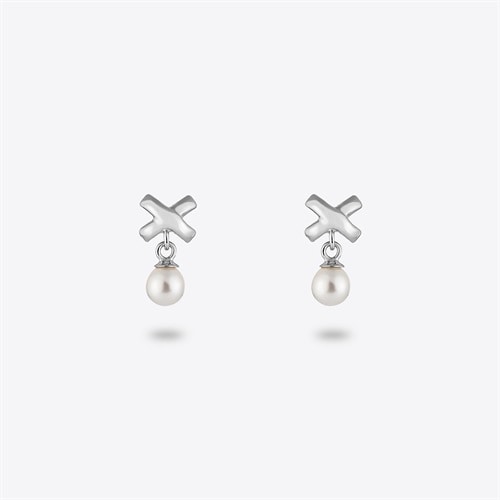 K10ホワイトゴールド ピアス