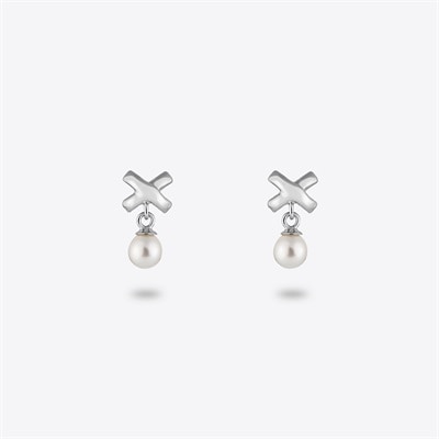 K10ホワイトゴールド ピアス
