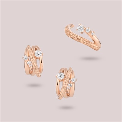 シルバー ピアス＆イヤーカフ セット