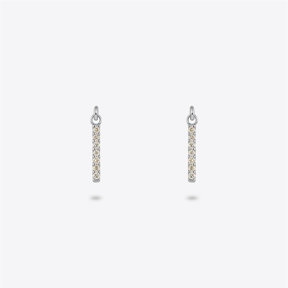 K10ホワイトゴールド ピアス