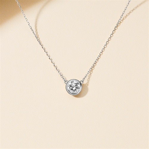 プラチナ ネックレス 約0.5ct