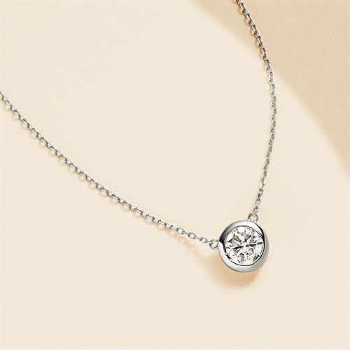 プラチナ ネックレス 約0.7ct
