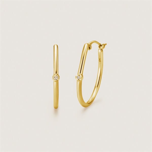 K10イエローゴールド ピアス