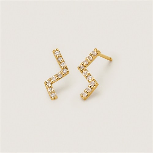 K10イエローゴールド ピアス