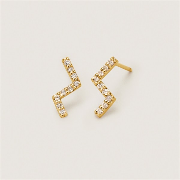 K10イエローゴールド ピアス